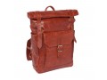 Кожаный рюкзак мужской Lakestone Eliot Redwood