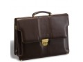Кожаный портфель мужской BRIALDI Kant (Кант) brown