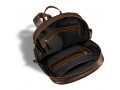 Мужской рюкзак из натуральной кожи BRIALDI Bismark (Бисмарк) brown