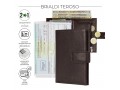 Универсальное портмоне для денег и автодокументов BRIALDI Teroso (Теросо) relief brown