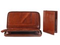 Мужской клатч Ashwood Leather  Travel Wallet Chestnut Brown