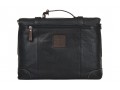 Мужской портфель из натуральной кожи Ashwood Leather 4554 Black