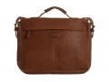 Кожаный портфель мужской Ashwood Leather Bradley Tan