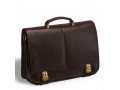 Кожаный портфель мужской BRIALDI Cortes (Кортес) brown