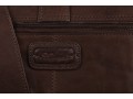Кожаный портфель мужской Ashwood Leather Doris Dark Taupe