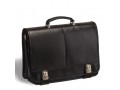 Кожаный портфель мужской BRIALDI Cortes (Кортес) black
