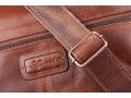 Мужской портфель из натуральной кожи Ashwood Leather Tycho Tan