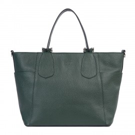 Мягкая женская сумка среднего размера BRIALDI Olivia (Оливия) relief green
