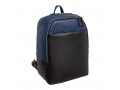 Мужской рюкзак из натуральной кожи Faber Dark Blue/Black