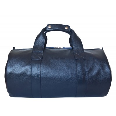 Кожаная дорожная сумка Carlo Gattini Dossolo dark blue (арт. 4017-19)