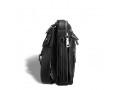 Кожаная сумка через плечо BRIALDI West (Вест) relief black