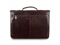 Мужской кожаный портфель Ashwood Leather 8190 Cognac