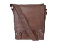 Кожаная сумка через плечо Ashwood Leather 8342 Tan
