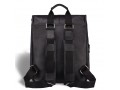 Практичный мужской рюкзак из кожи BRIALDI Broome (Брум) relief black