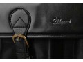 Мужской портфель из натуральной кожи Ashwood Leather 8190 Black