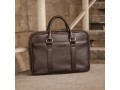 Вместительная деловая сумка с 2 отделениями BRIALDI Longstock (Лонгсток) relief brown