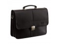 Кожаный портфель мужской  BRIALDI Prato (Прато) black