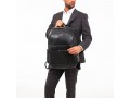 Мужской рюкзак из натуральной кожи Dantrey Black