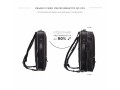 Мужской кожаный рюкзак-трансформер BRIALDI Bering (Беринг) black