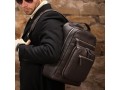 Кожаный рюкзак мужской BRIALDI Explorer (Эксплорер) relief brown