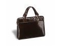 Деловая сумка SLIM-формата BRIALDI Ostin (Остин) shiny brown