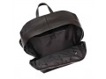 Мужской рюкзак из натуральной кожи Lakestone Adams Black