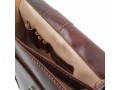 Мужской портфель из натуральной кожи BOLGHERI (Коричневый)