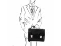 Кожаный портфель мужской TRIESTE (Черный)