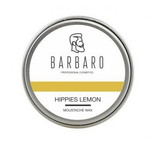 Barbaro Wax Hippies lemon - Воск для усов хиппи-лимон 12 гр