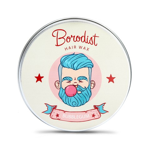 Borodist Bubblegum - Воск паутинка для волос 100 гр